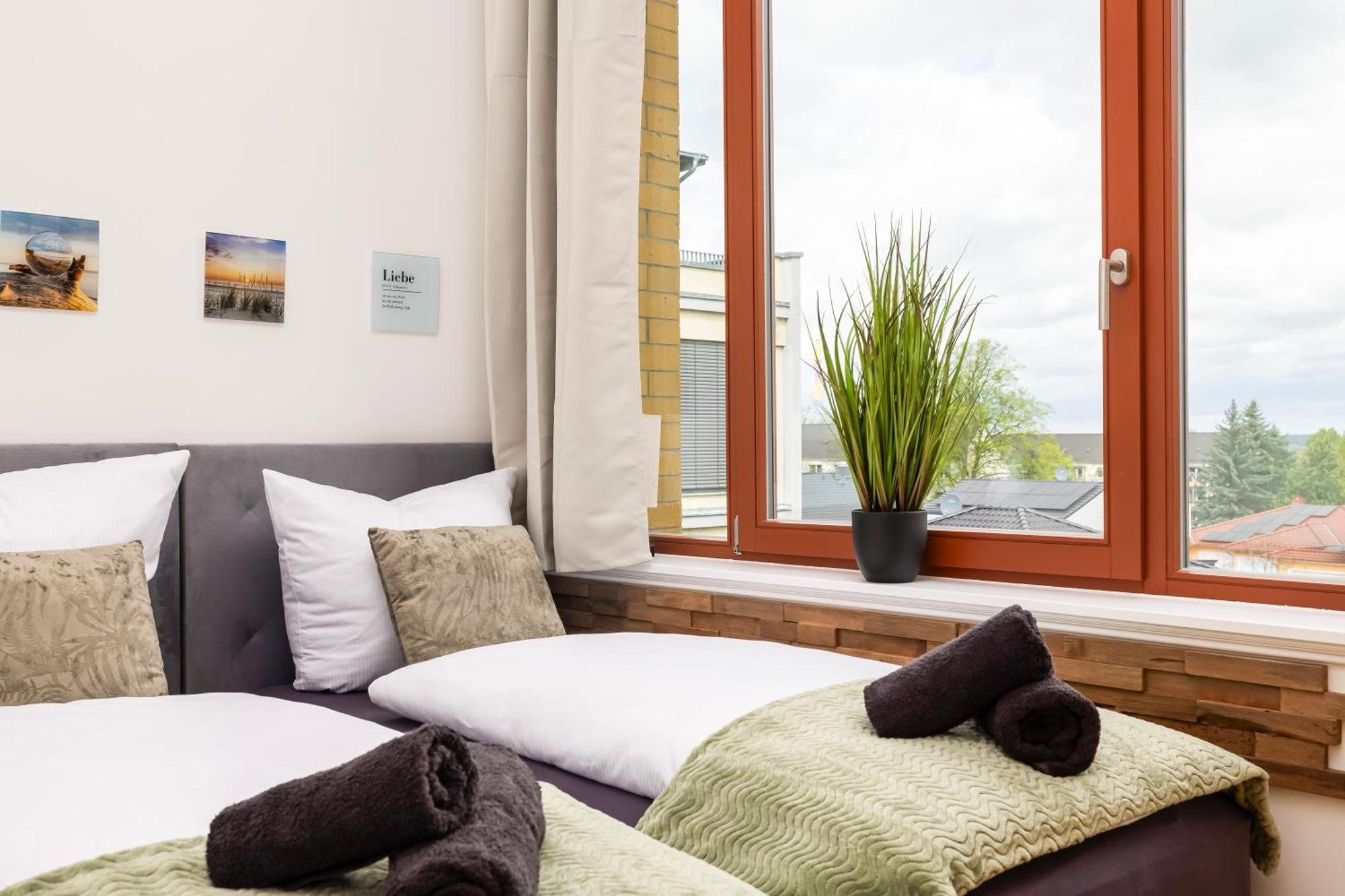 Mayhome - Das Strandloft Schoenes Studioapartment Mit Balkon, Kueche Und Tiefgarage - Sauna Und Fitness Direkt Nebenan Chemnitz Ngoại thất bức ảnh